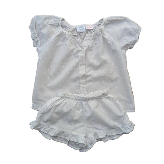 Zara two-piece pyjama set - 3-4 yrs / 104cm