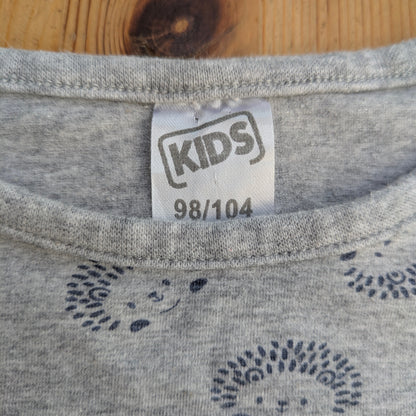 Kids grey pyjamas - 3-4 yrs / 98-104 cm