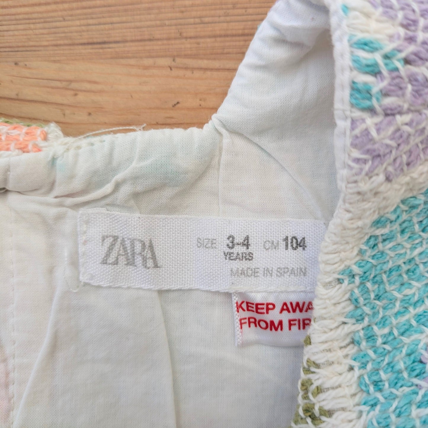 Zara dress - 3-4 yrs / 104cm