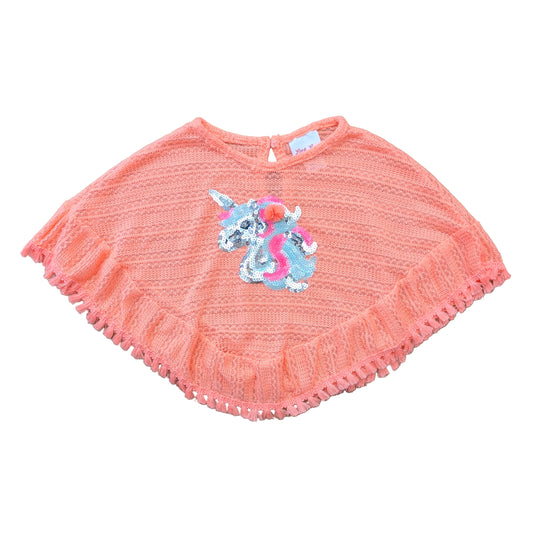 Little Lass unicorn poncho - 3 years