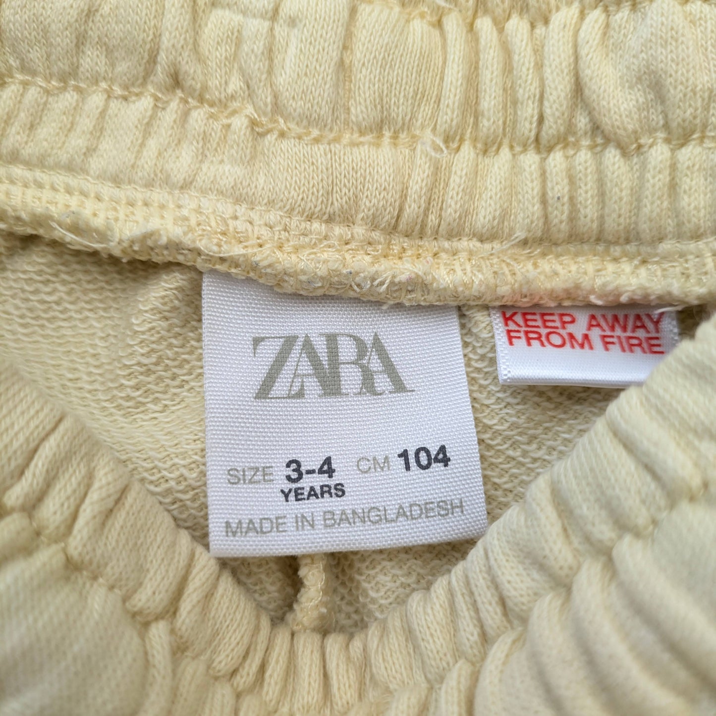 Zara cotton shorts - 3-4 yrs