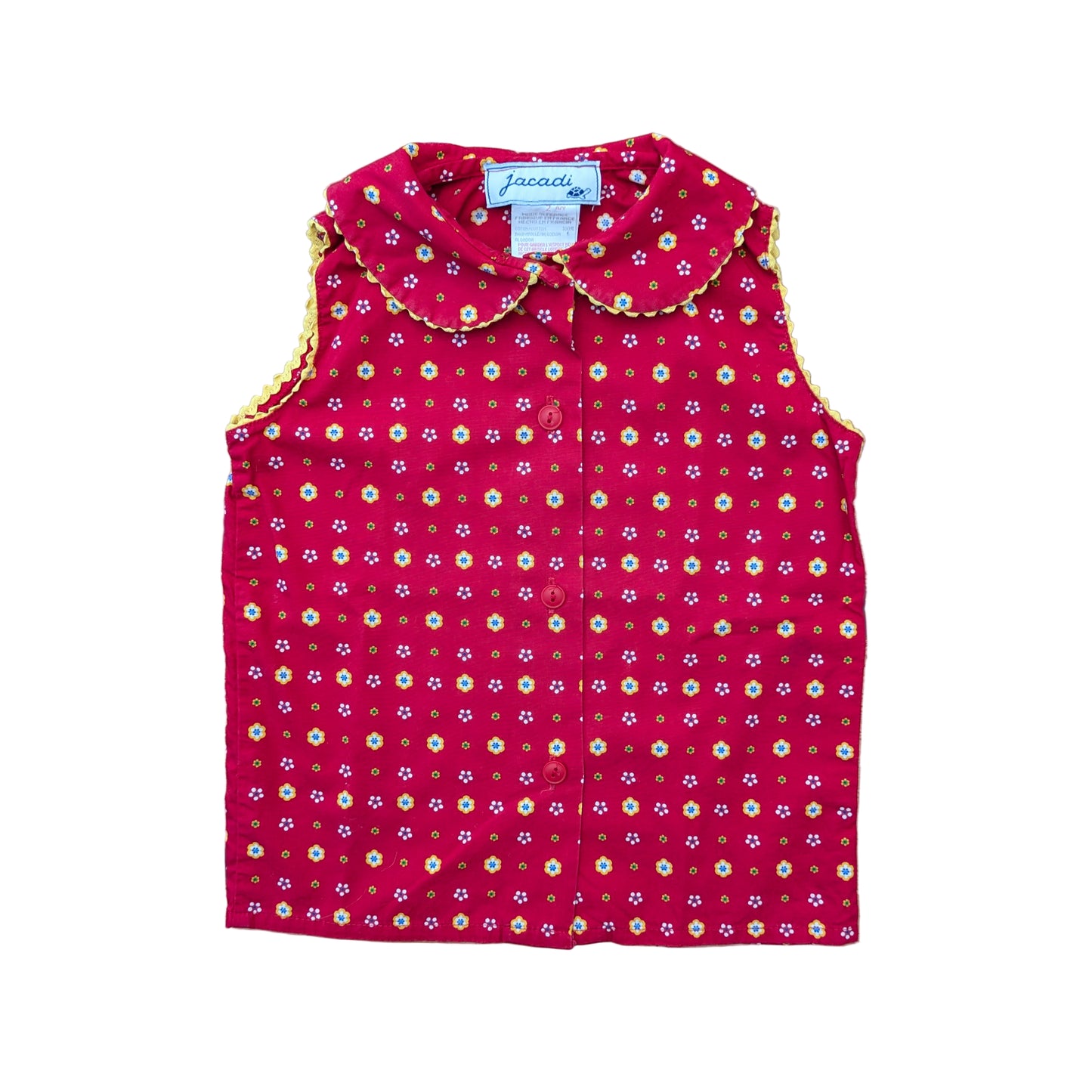 Jacadi vintage cotton blouse- 2 years