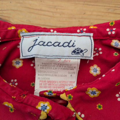 Jacadi vintage cotton blouse- 2 years