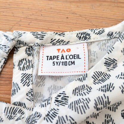 Tap a l'Oeil dress - 5 yrs / 110cm