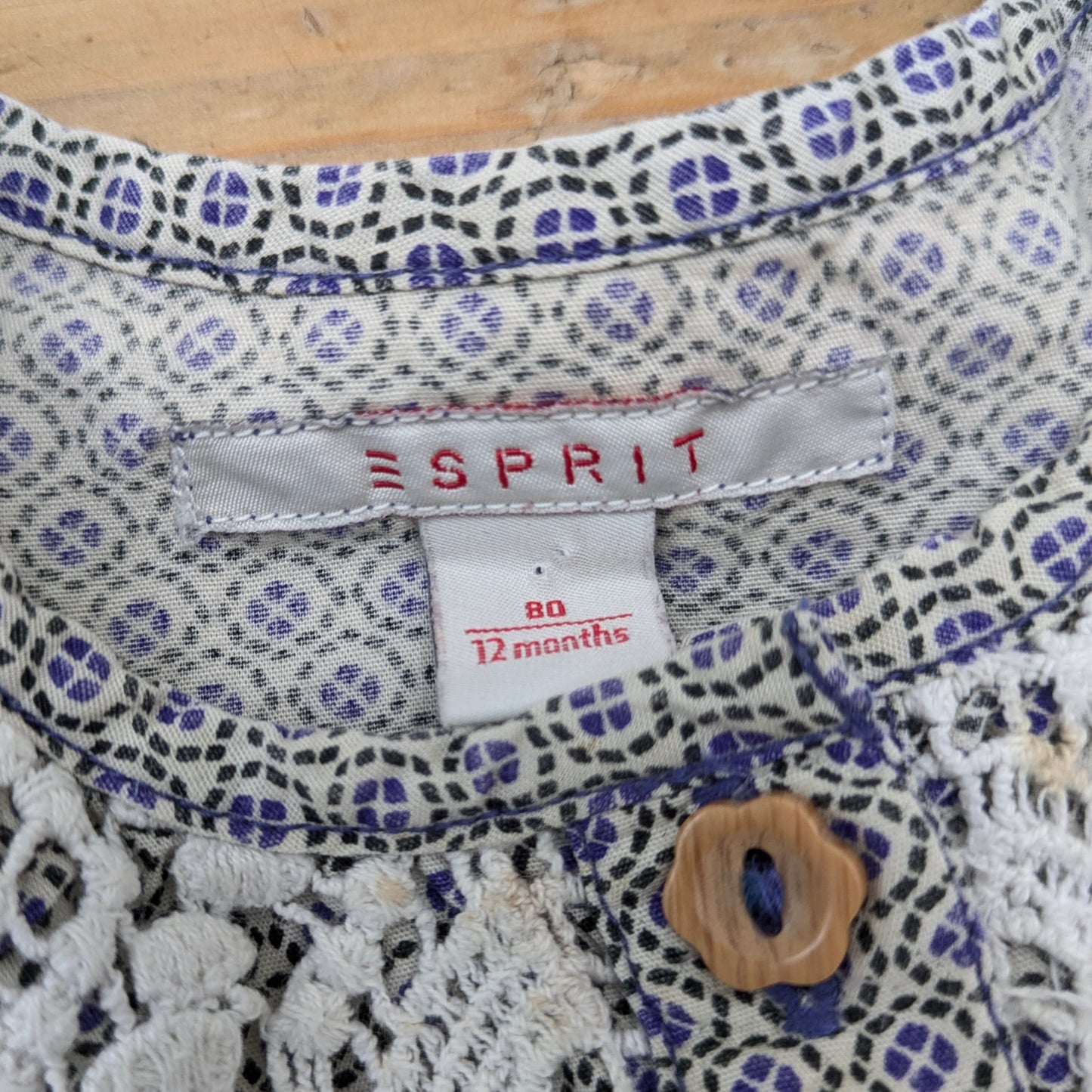 Esprit floral dress - 12 mo