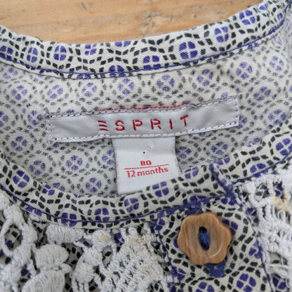 Esprit floral dress - 12 mo