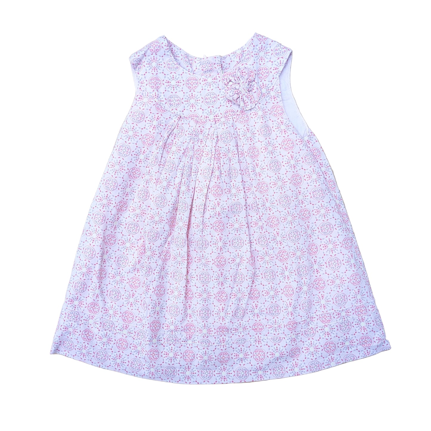 Cyrillus floral dress - 6 mo