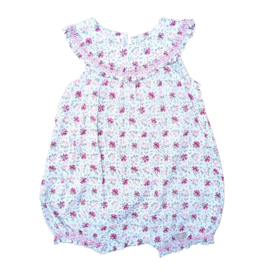 Barboteuse en coton Lili Gaufrette - 6-9 mois