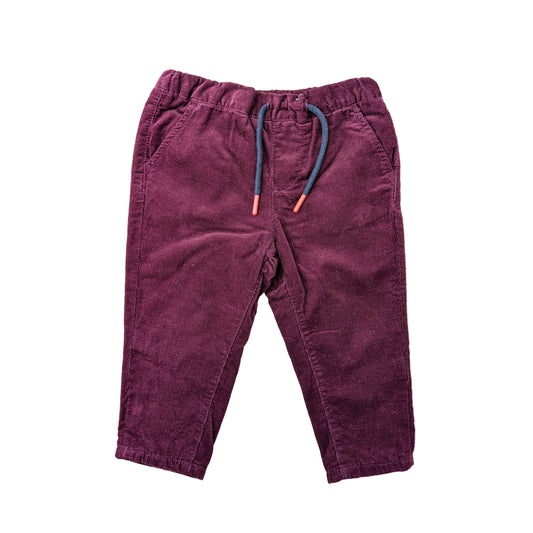 Manor lined corduroy trousers - 12mo / 80cm