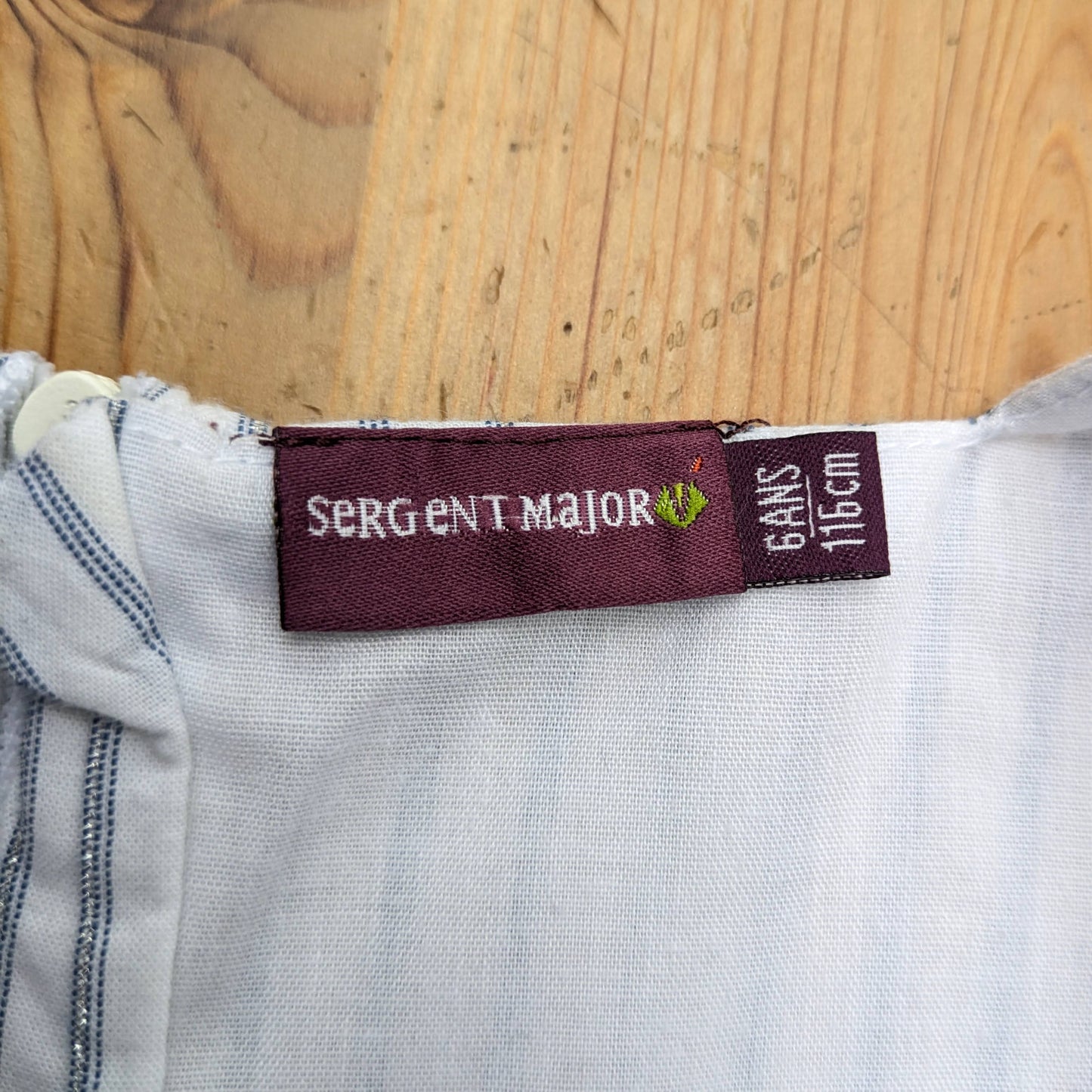 Tenue de sergent-major - 6 ans / 116 cm