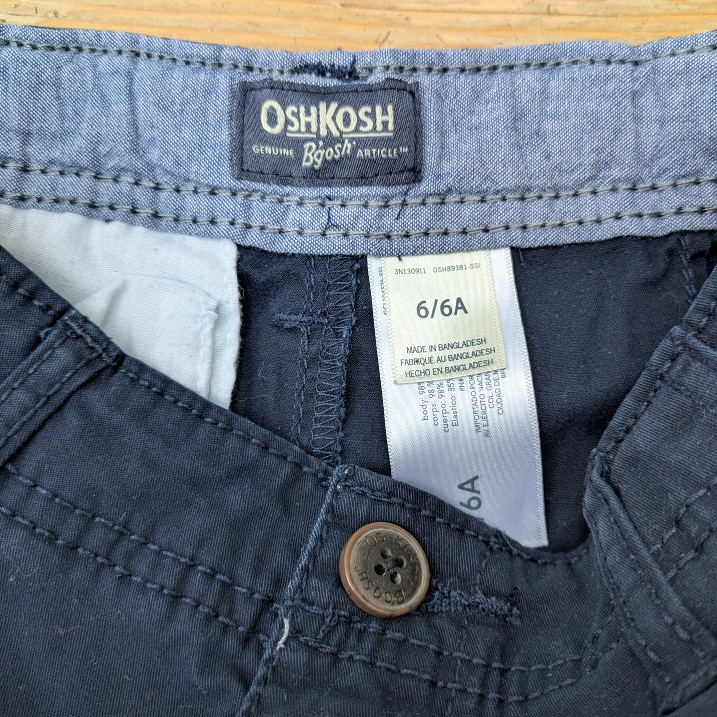 Shorts Osh-Kosh - 6-7 ans