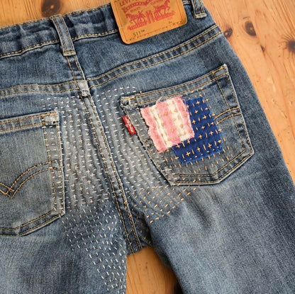 Upcycling-Kollektion – Jeans – 6 Jahre