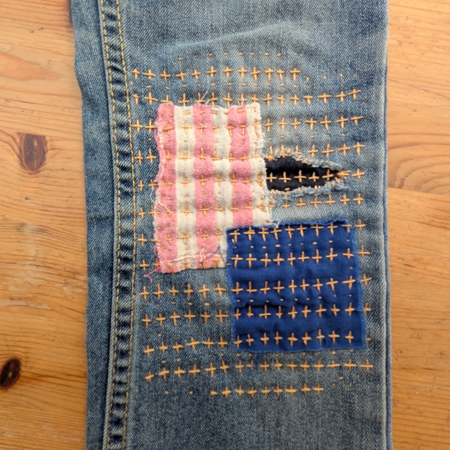 Upcycling-Kollektion – Jeans – 6 Jahre
