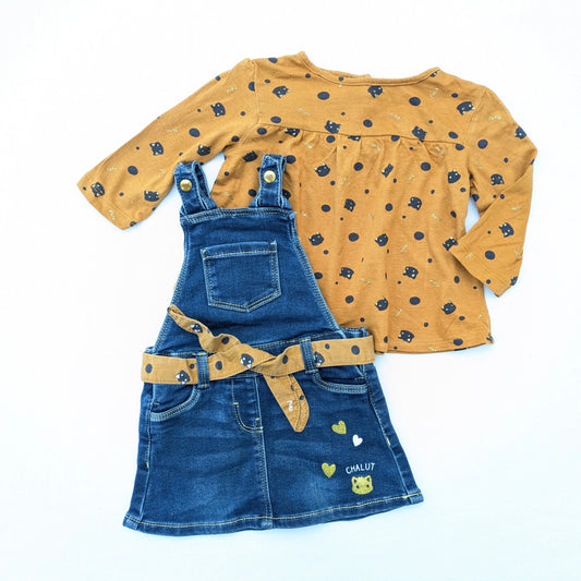Gemo 2 piece outfit - 6 mo