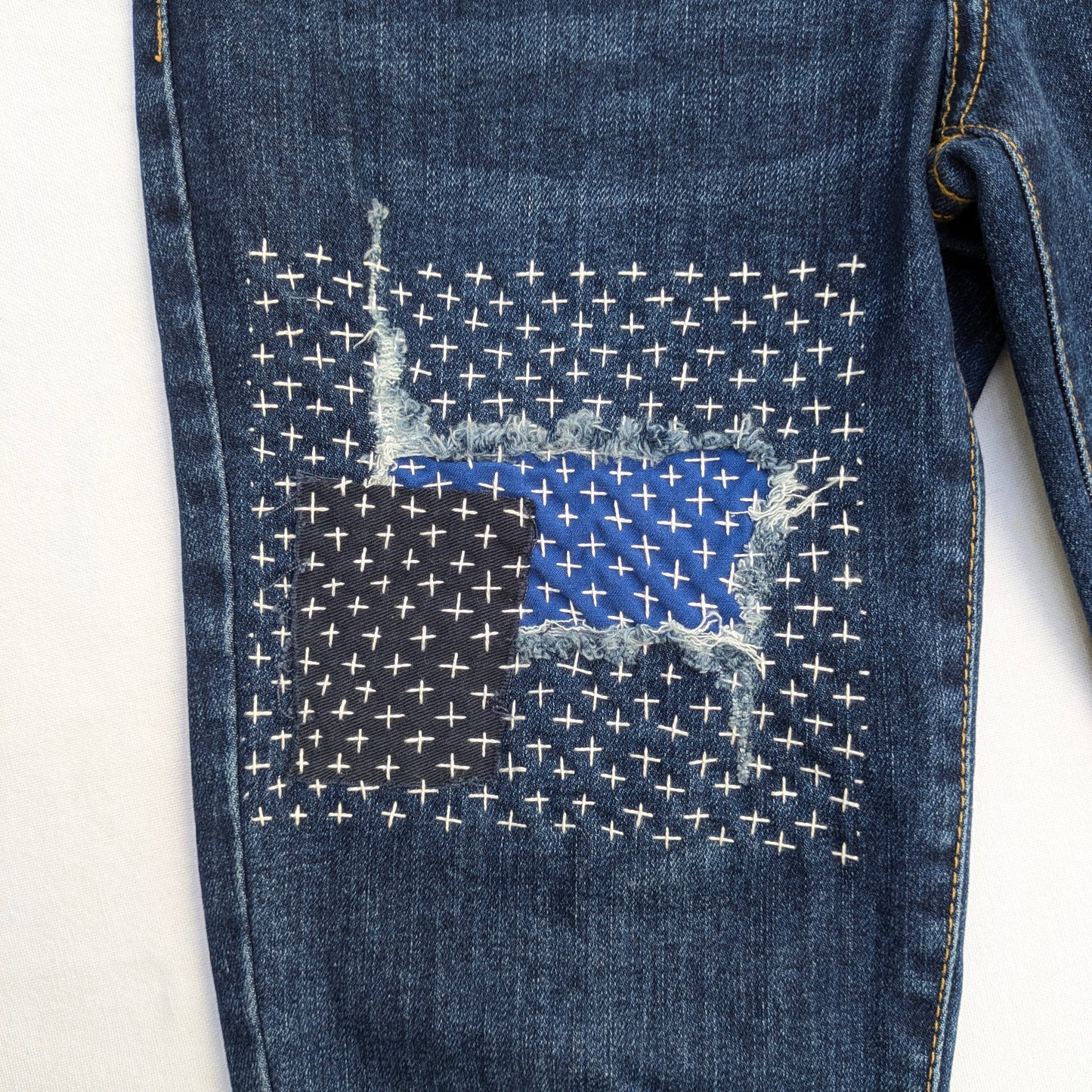 Upcycled Collection - jeans - 8 years