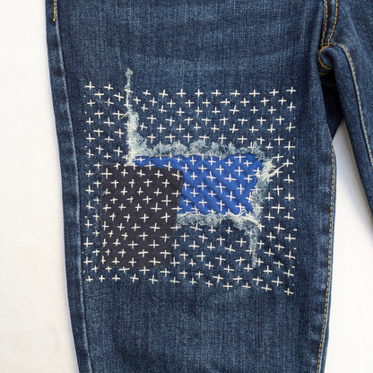 Upcycled Collection - jeans - 8 years