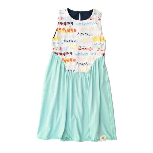 Bonjour Maurice cotton dress - 8-10 years