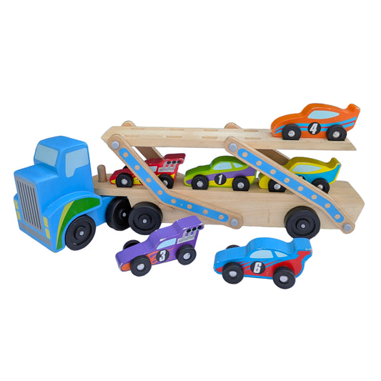 Melissa and Doug Wooden Car Carrier