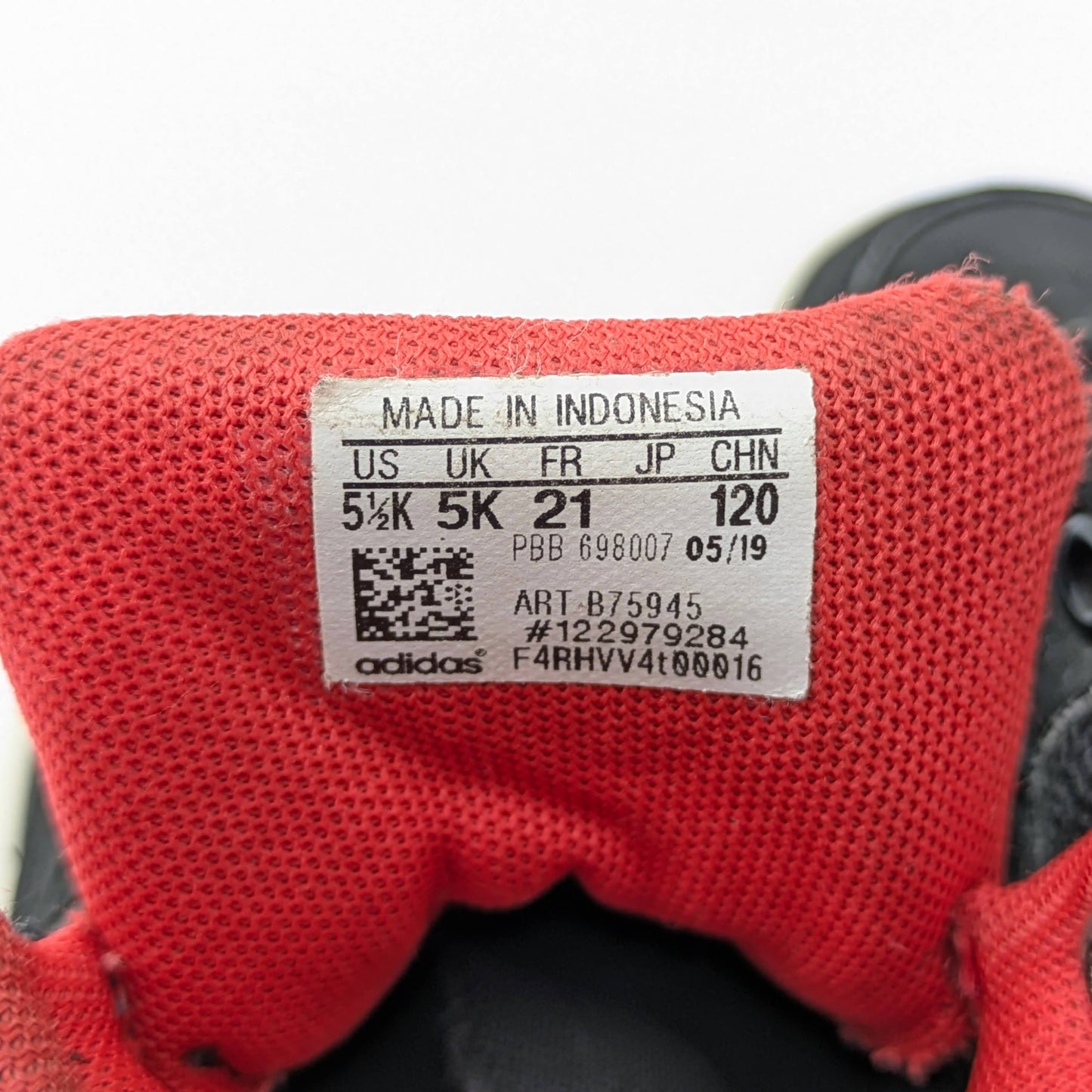 Adidas baskets - size 21