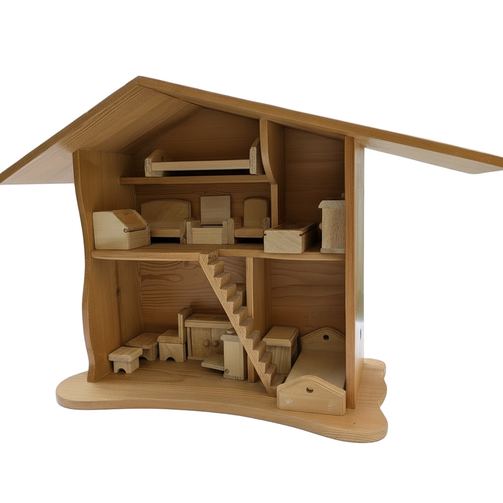 Wooden doll house