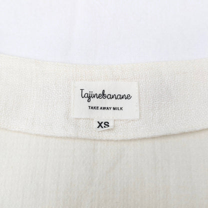 Tajine Banane Maternity and Nursing shirt - linen/cotton - cream -Size S