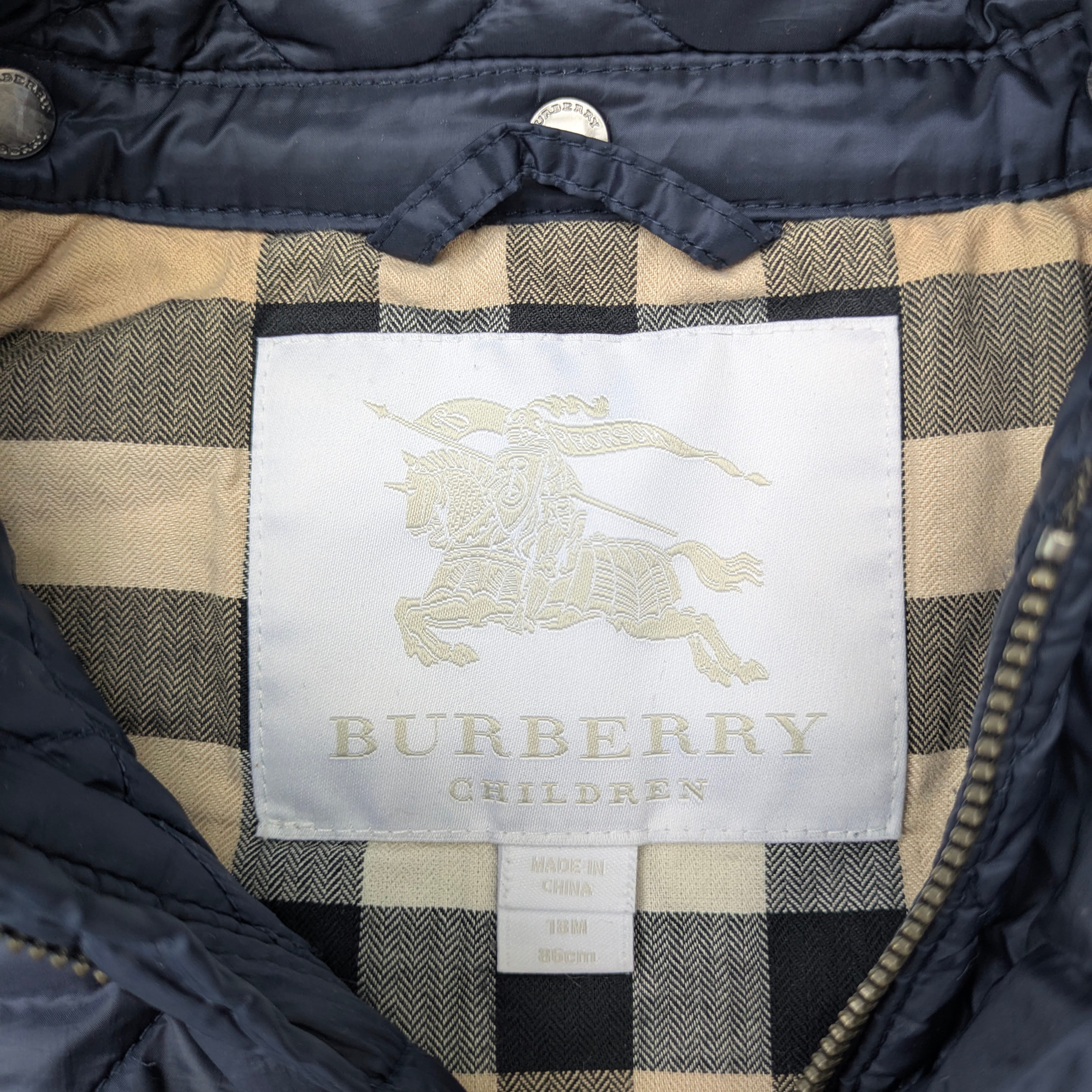 Burberry jacket - 18 mo – Treehouse Circular