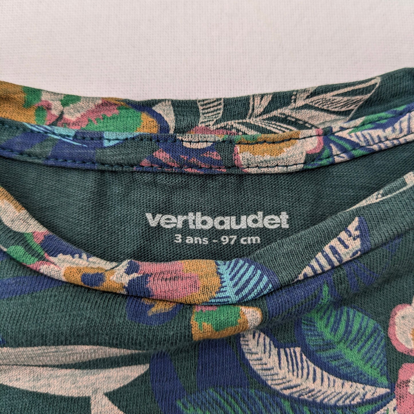 Chemise jungle en coton Vertbaudet - 3 ans