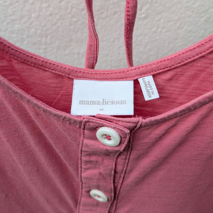 Mamlicious cotton maternity and nursing tank - Size M
