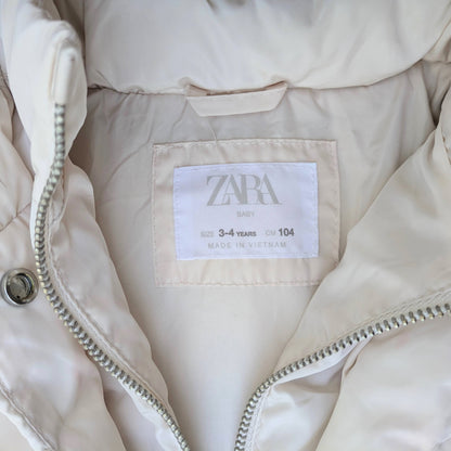 Zara down jacket- 3-4 yrs