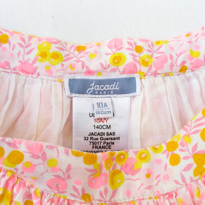 Jacadi cotton floral skirt - 10 years