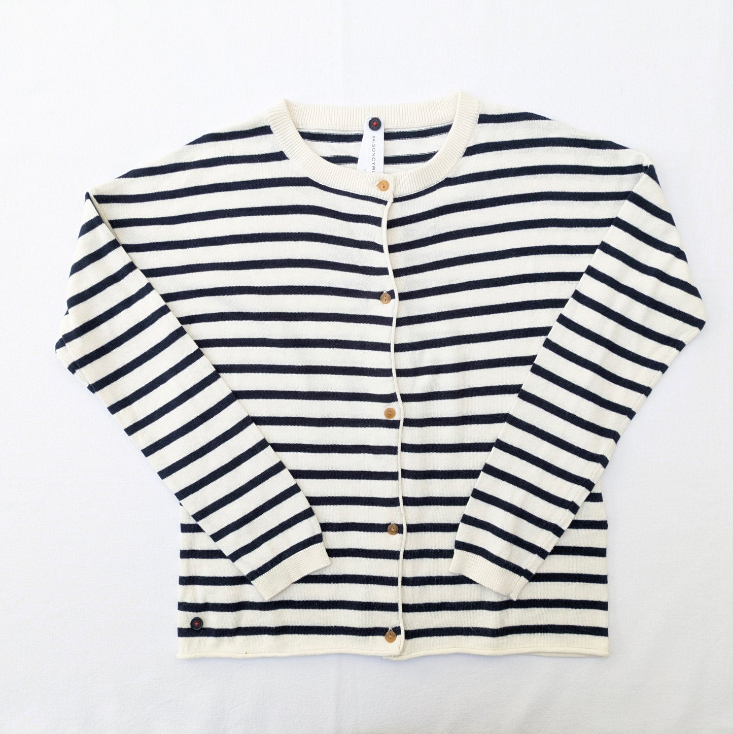 Cyrillus cotton/silk cardigan - 10 yrs / 138cm