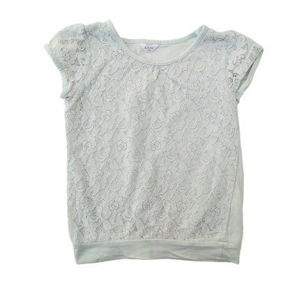 Cotton lace shirt - 4-5 yrs