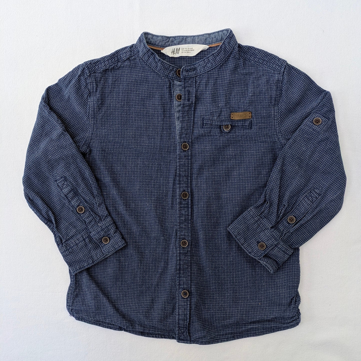 H&M button-up shirt - 3-4 yrs / 104 cm