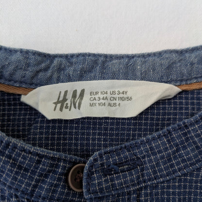 H&M button-up shirt - 3-4 yrs / 104 cm