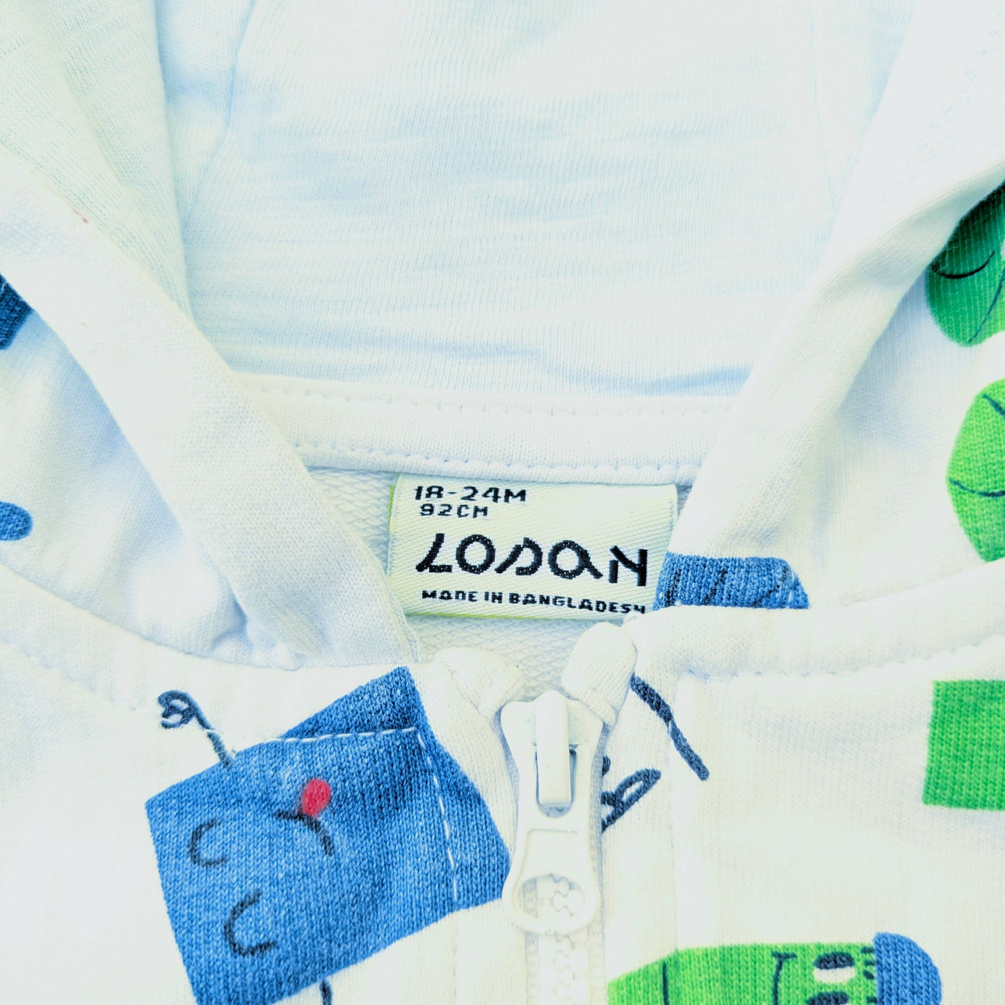 Losan cotton Hoodie - 2-3 yrs