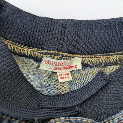 du pareil au meme shorts - 12 mo / 74cm