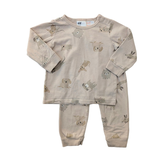 H&M Cotton Pyjama set - 12 mo / 80cm