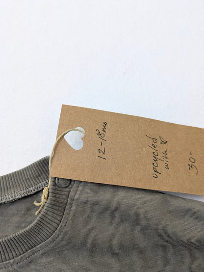 Upcycled Collection - cotton shirt - 12 mo