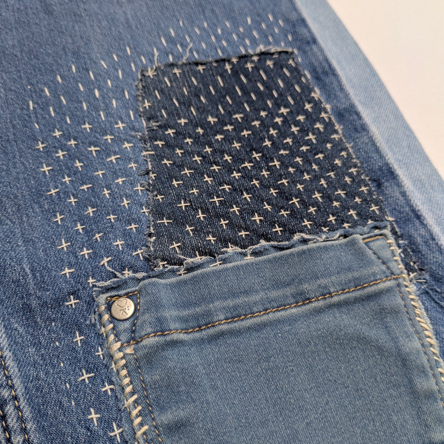 Upcycled Collection - jeans - 10 years