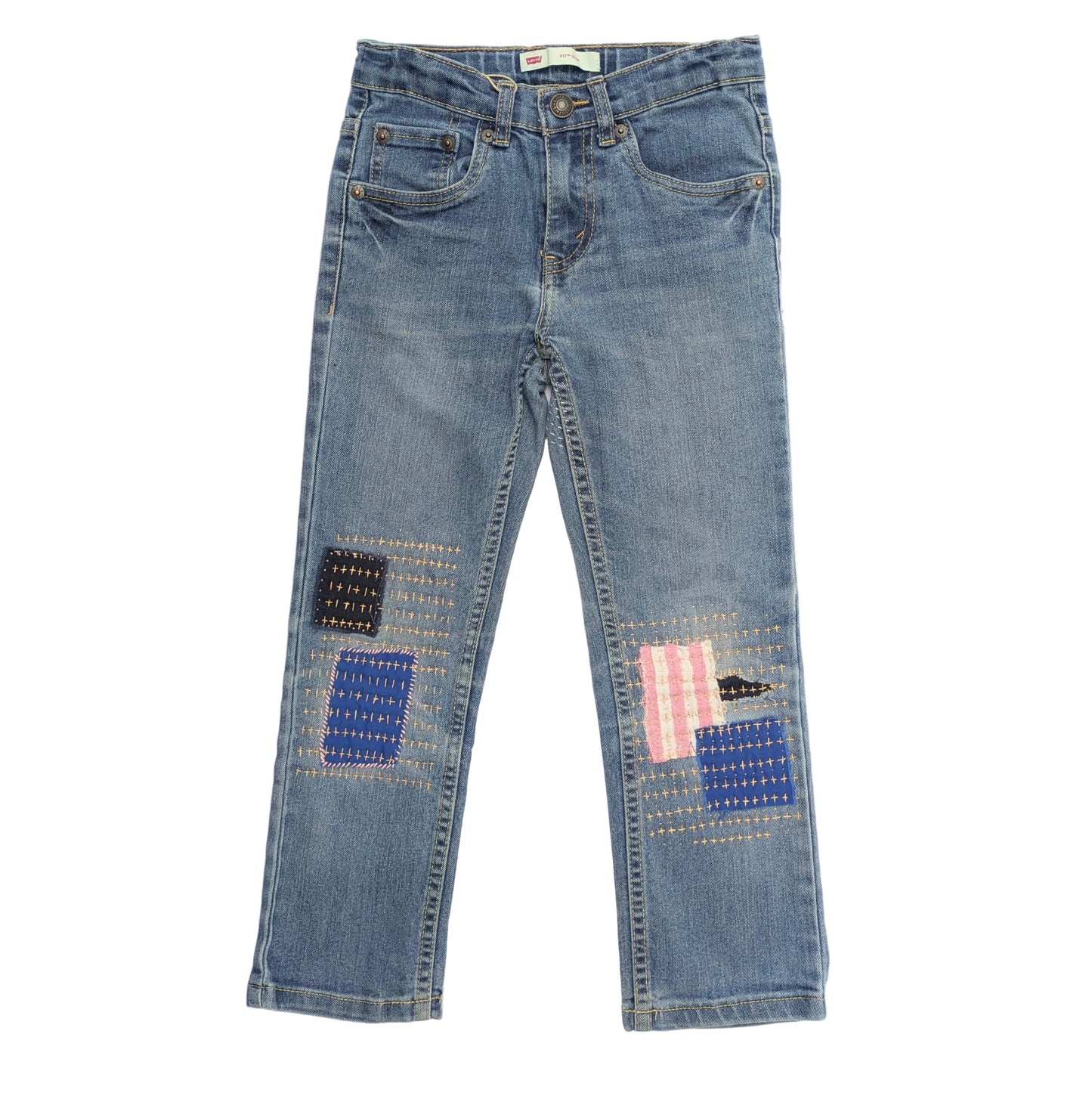 Upcycled Collection - jeans - 6 years