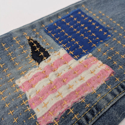 Upcycled Collection - jeans - 6 years