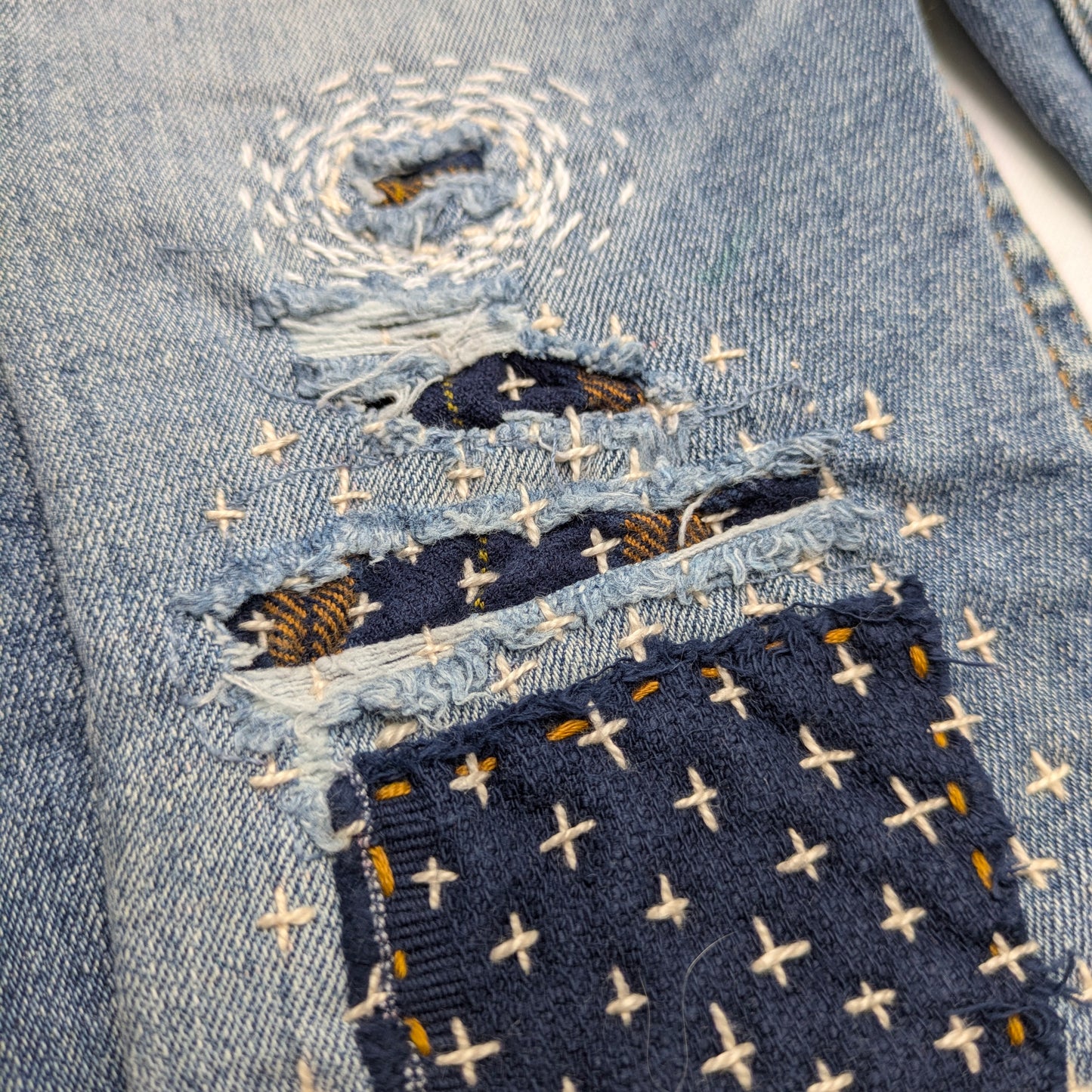 Upcycled Collection - jeans - 5-6 years / 116cm