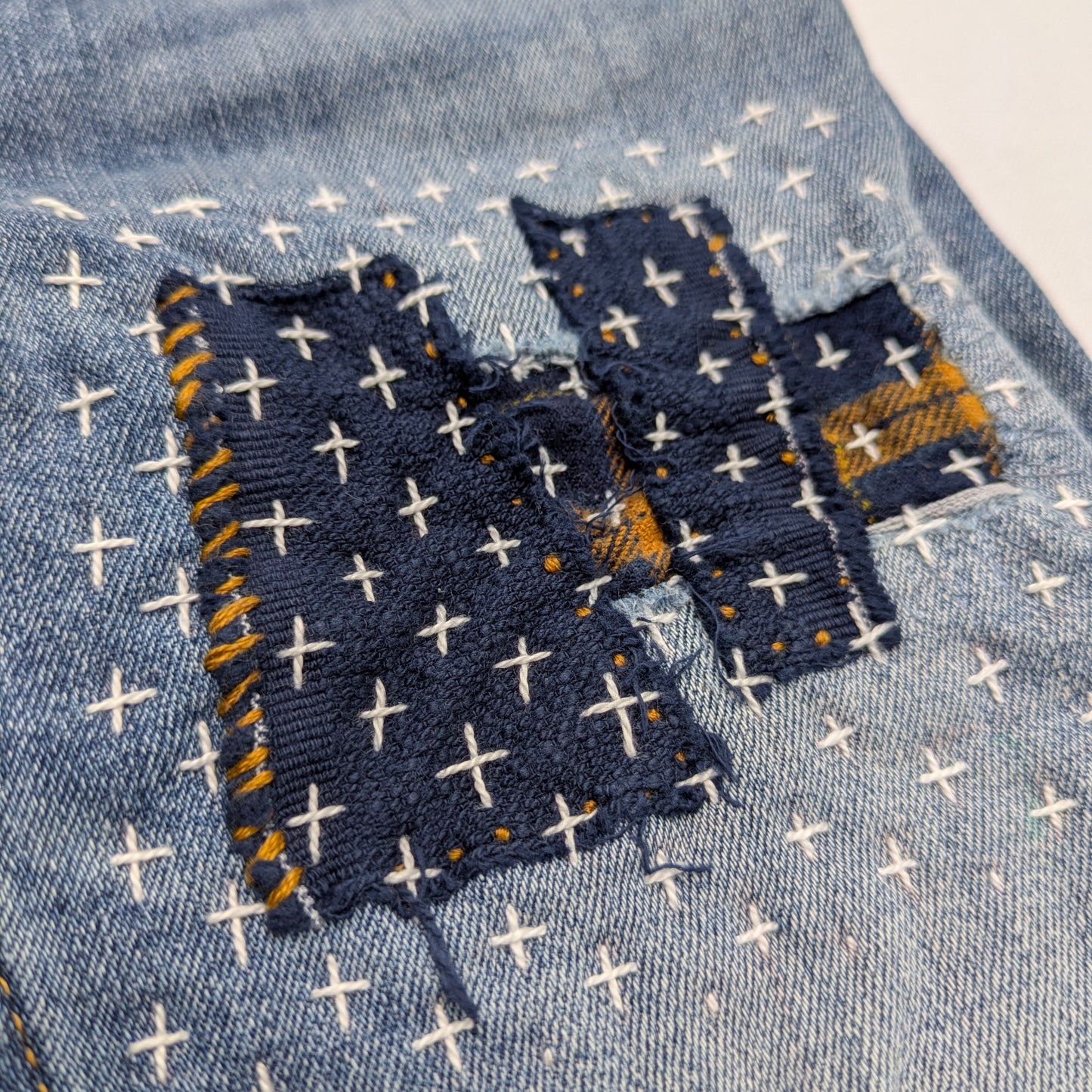 Upcycled Collection - jeans - 5-6 years / 116cm