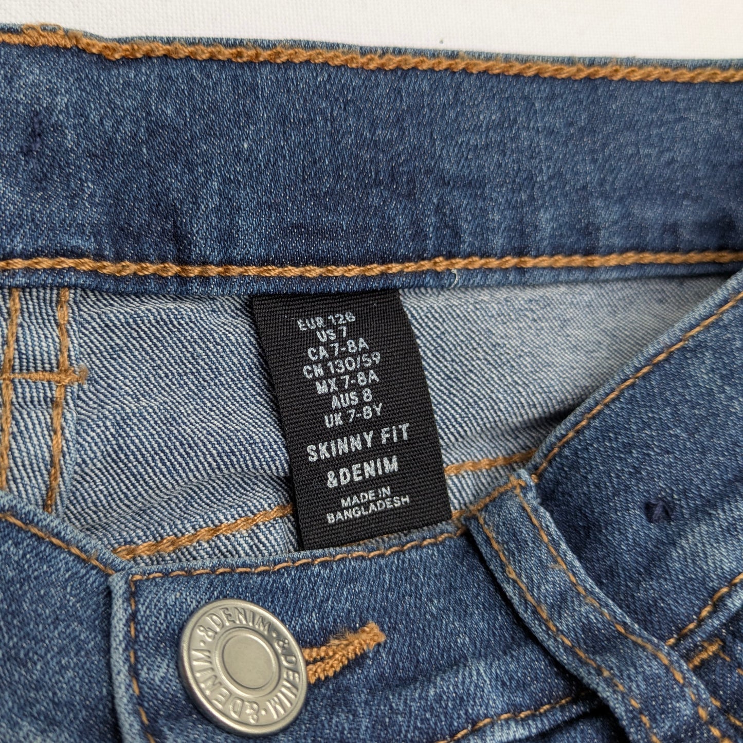 H&M jeans - 7 years / 126cm