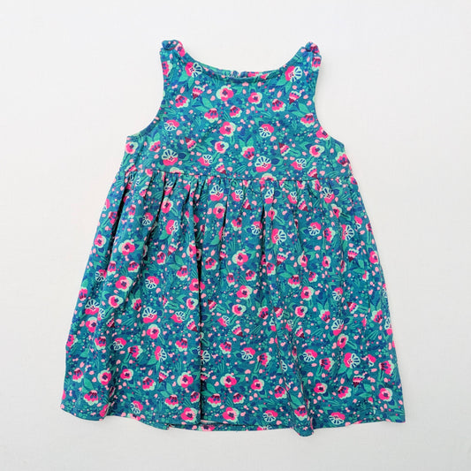 du pareil au meme turquoise dress - 18 mo /80cm