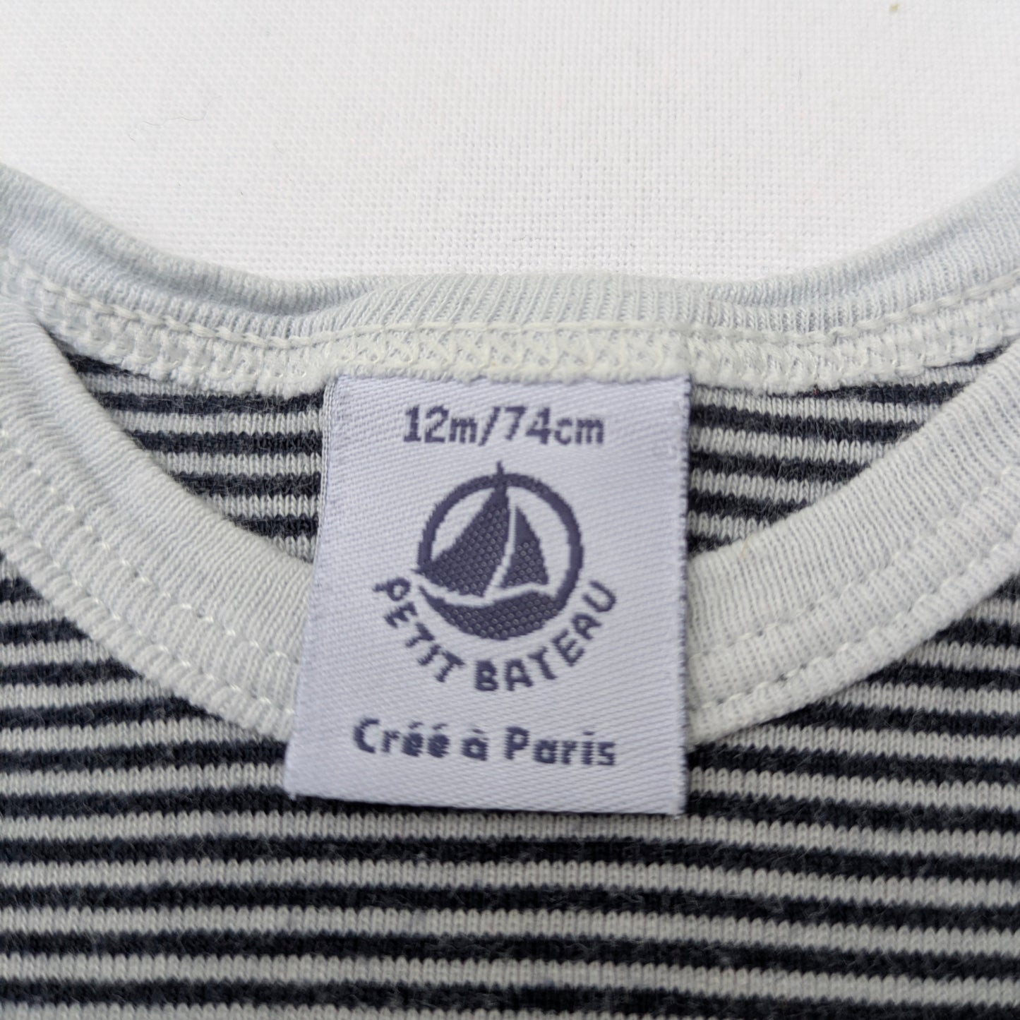 Petit Bateau onesie - 12 mo / 74cm