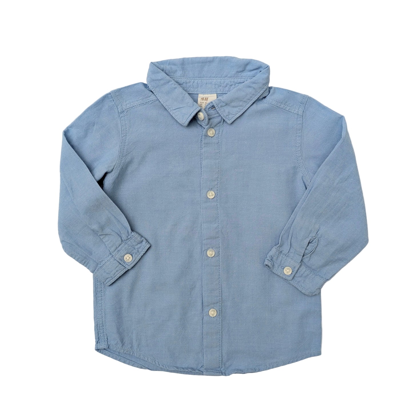 H&M button up shirt - 9-12 mo / 80cm