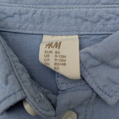 H&M button up shirt - 9-12 mo / 80cm