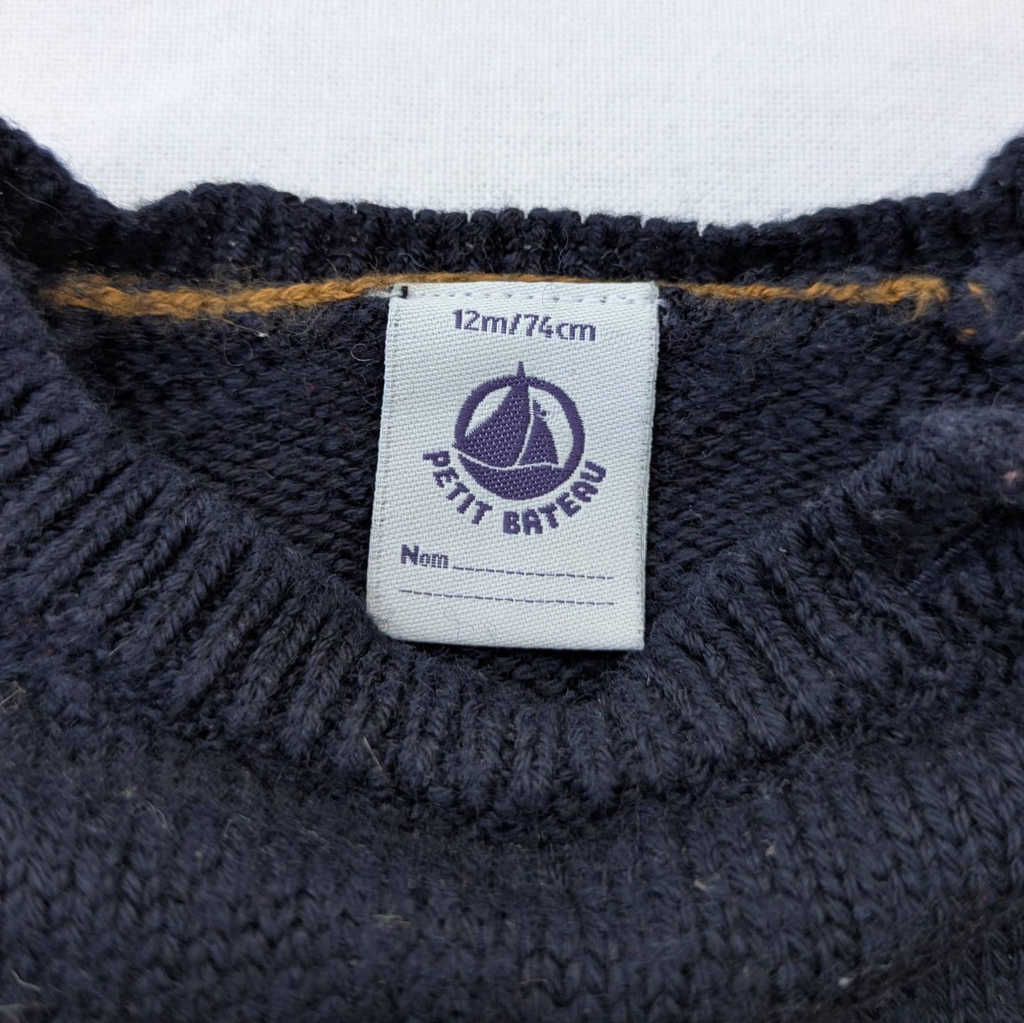 Petit Bateau sweater - 12 mo / 74cm