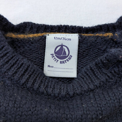 Petit Bateau sweater - 12 mo / 74cm
